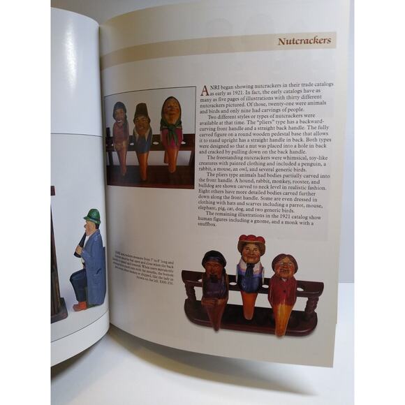 ANRI Woodcarving Book & Price Guide Bottle Stoppers Nutcrackers Charles Dickens - Picture 7 of 12